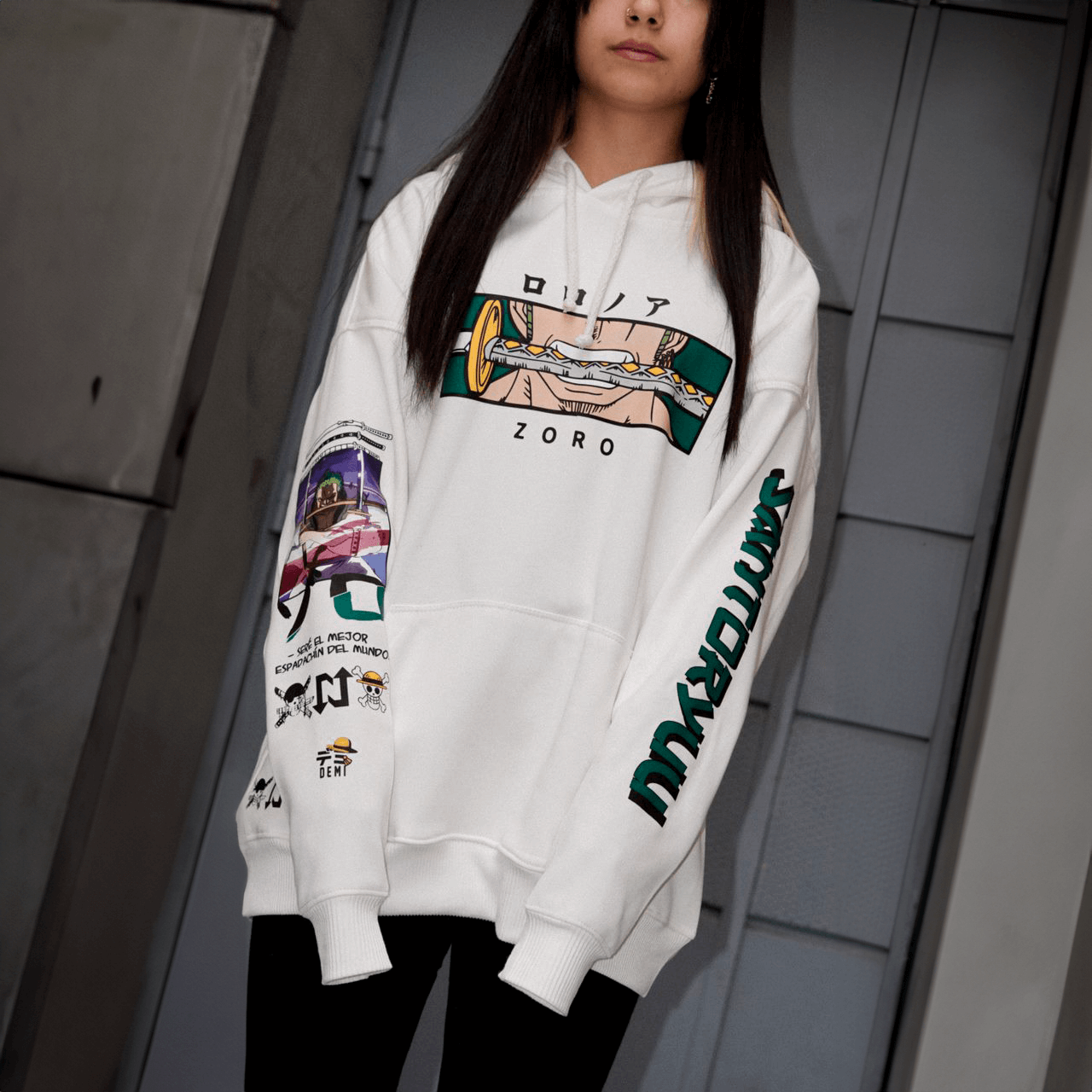 Hoodie ZORO 02 NEXO Street XS / ABRIGADOR Hoodie