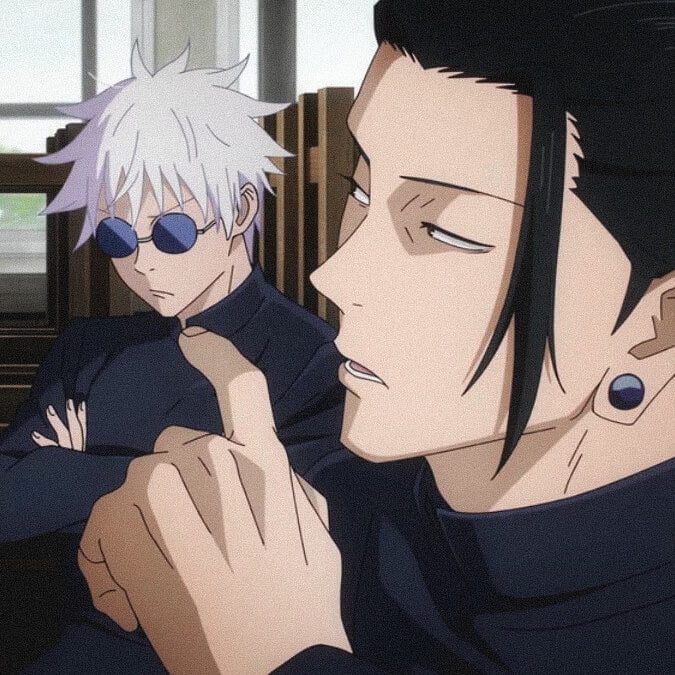 Hoodie oversize de Suguru Geto (Jujutsu Kaisen) — detalle de la capota — NEXO Street