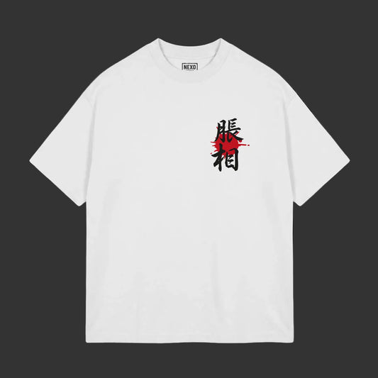 Camiseta oversize negra de Choso (Jujutsu Kaisen) — vista posterior — NEXO Street