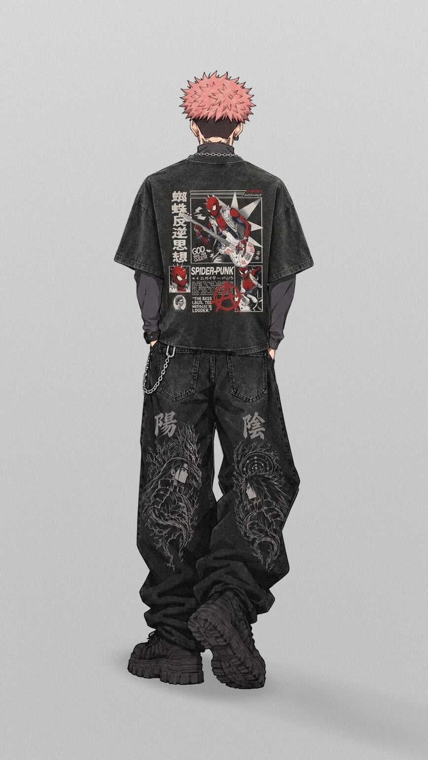 Jean baggy MADARA × HASHIRAMA — Naruto