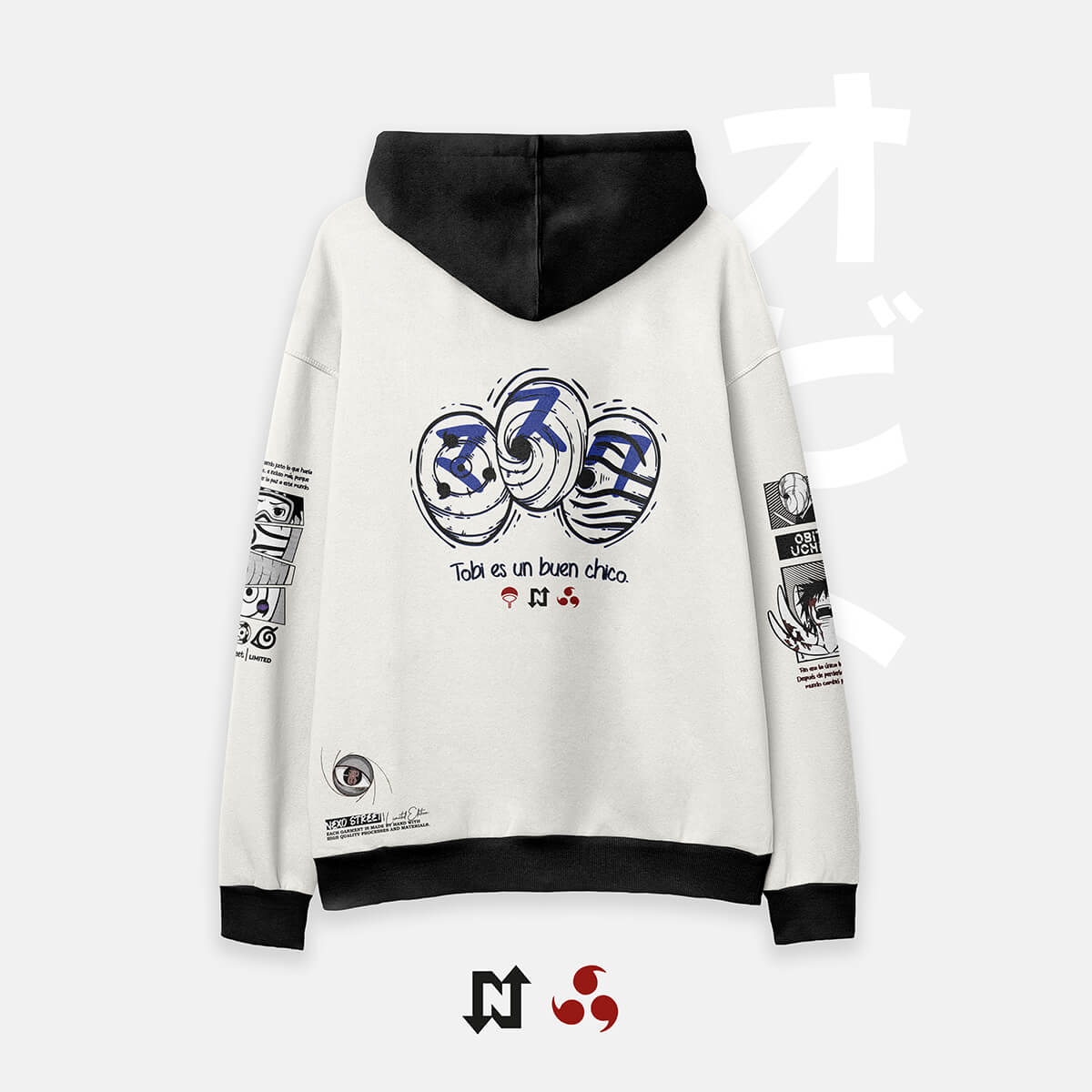 Hoodie Oversize OBITO 02 NEXO Street Buso