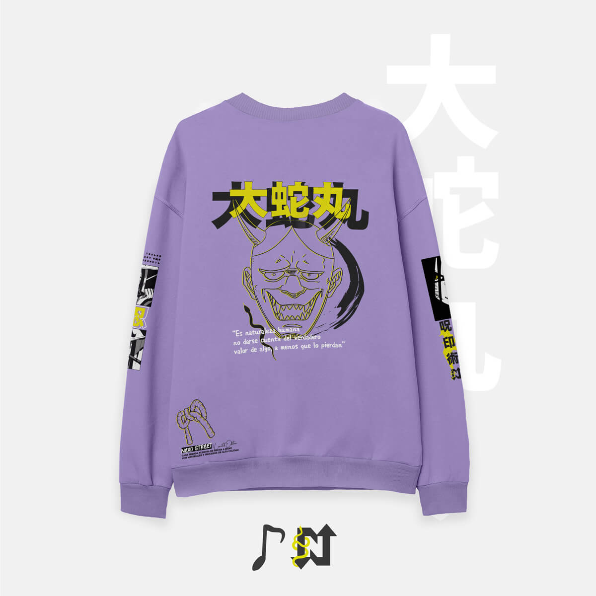 OROCHIMARU 02 Crewneck NEXO Street XS / CREWNECK 280 GR Buso