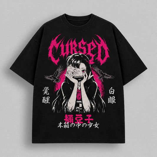 Camiseta NEZUKO × TOMIE — Cursed Collection