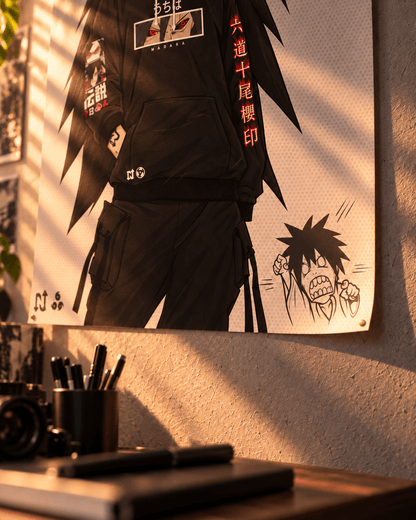Poster MADARA UCHIHA — Naruto