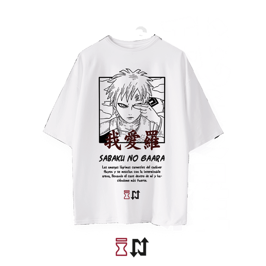 Camiseta GAARA 02 NEXO Street S / SEMIOVERSIZE 🔥 Camiseta