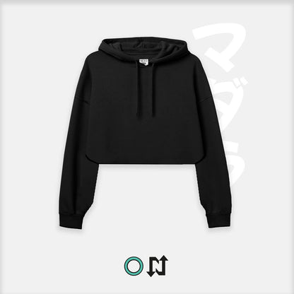 HOODIE CORTO NEGRO