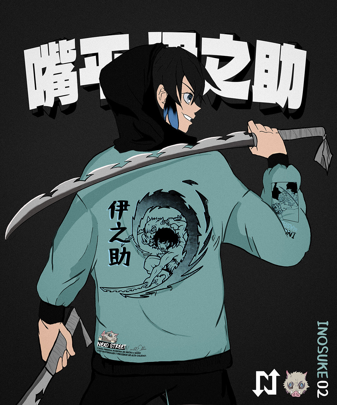 Hoodie Inosuke 02