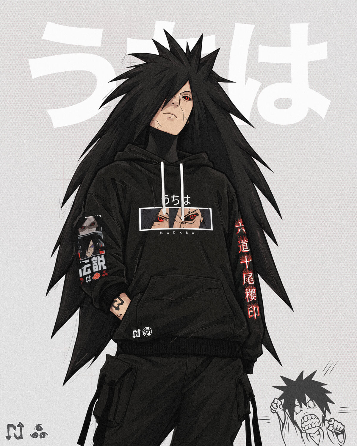 Poster MADARA UCHIHA — Naruto