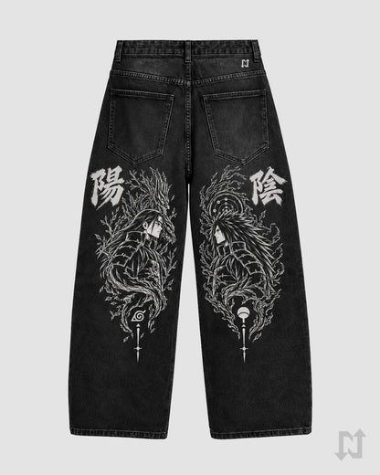 Jean baggy MADARA × HASHIRAMA — Naruto