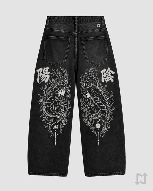 Jean baggy MADARA × HASHIRAMA — Naruto