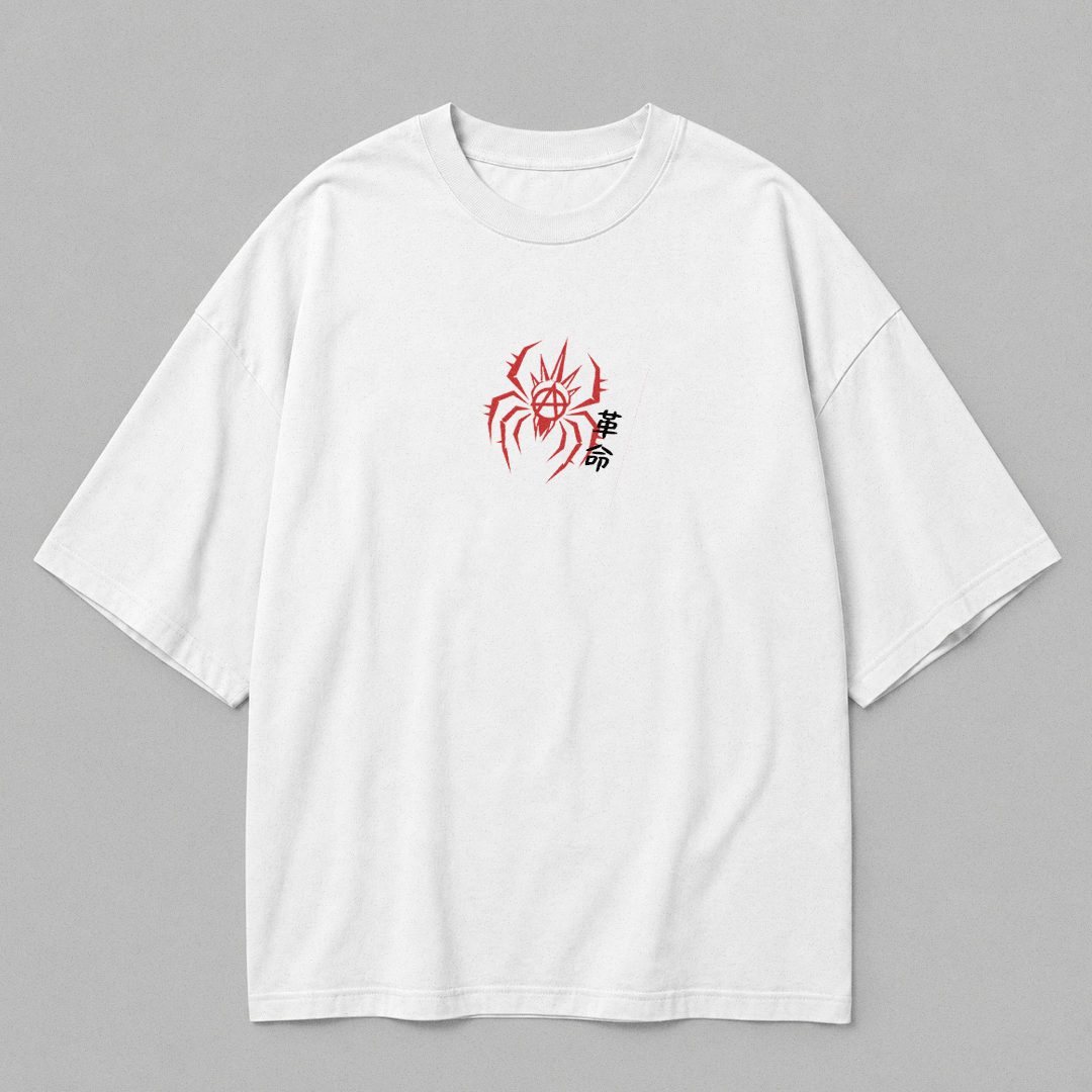 Camiseta Blanca SPIDER PUNK | SPIDER MAN