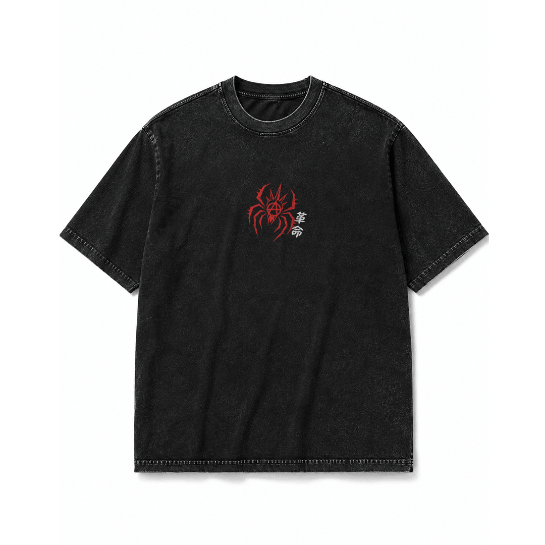 Camiseta SPIDER PUNK | ACID WASH EDITION