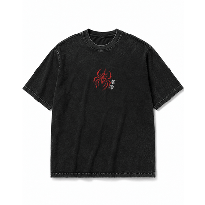 Camiseta SPIDER PUNK | ACID WASH EDITION