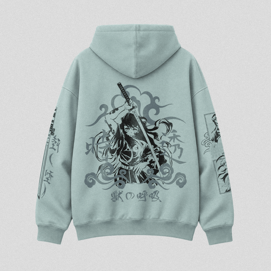 Hoodie Menta MUICHIRO TOKITO — Kimetsu no Yaiba