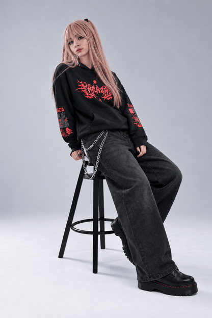 Hoodie AKAZA — Kimetsu no Yaiba