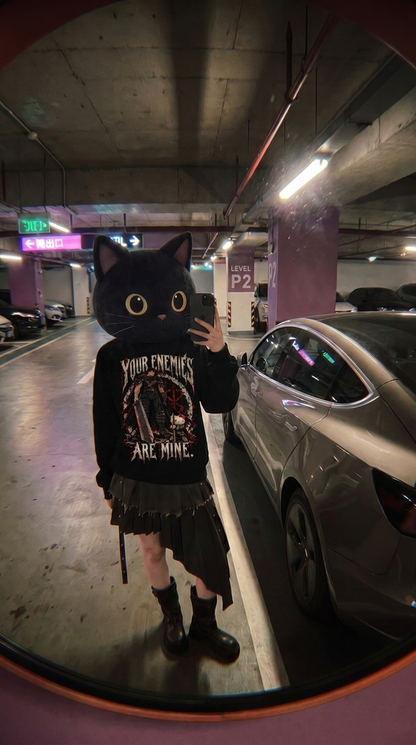 Camiseta KNIGHT KITTEN — Berserk × Hello Kitty