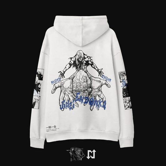 Hoodie blanco MAHITO