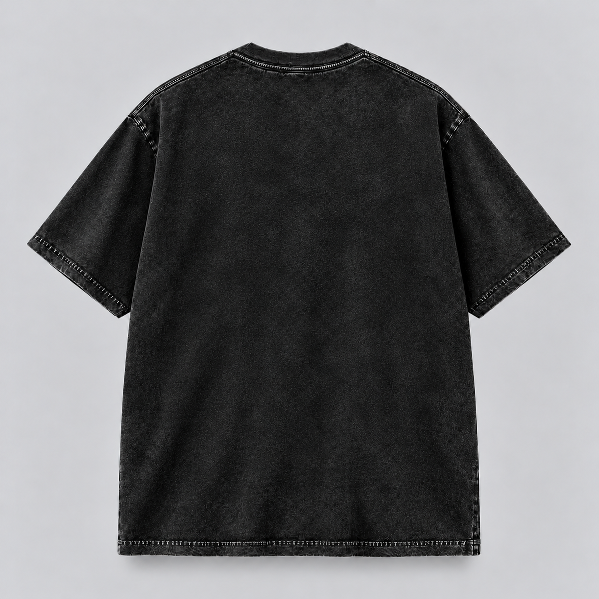 Camiseta Denji NEXO Street, espalda sin estampado en algodón peruano acid wash