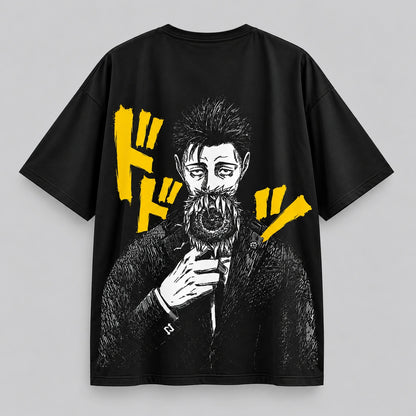Camiseta HIROMI HIGURUMA — Jujutsu Kaisen — Seda fría — Espalda — NEXO Street