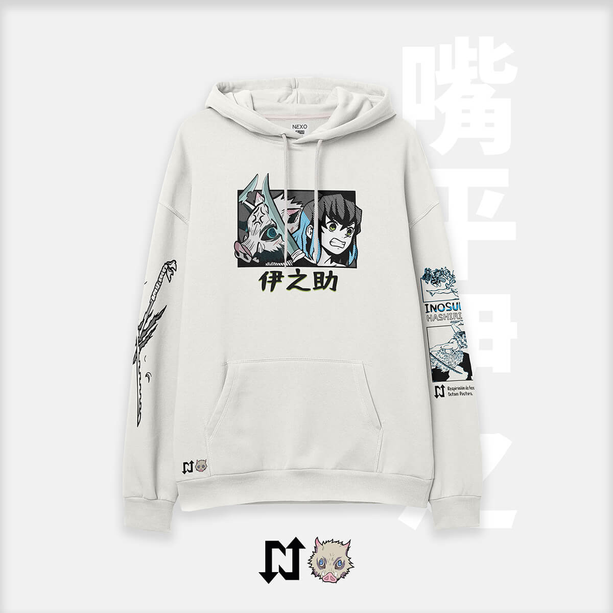 Hoodie Oversize INOSUKE 01 NEXO Street Buso